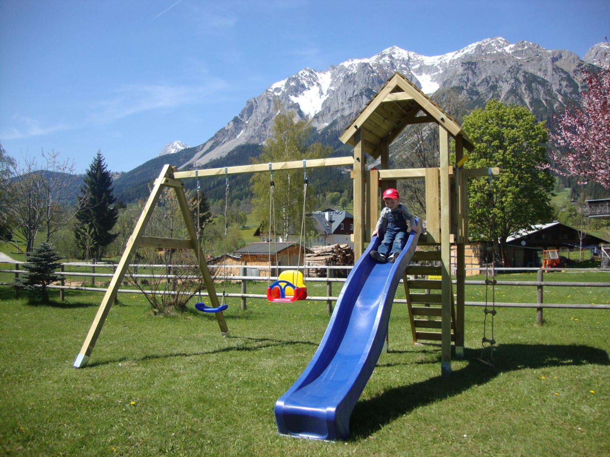 Alpenbad Lejlighedshotel Ramsau am Dachstein Eksteriør billede